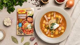 Как приготовить солянку с заправкой Maggi в Tescoma