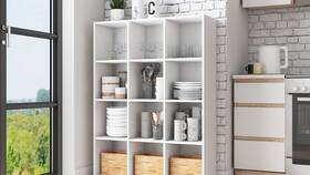 Как разобрать стеллаж IKEA KALLAX в Tescoma