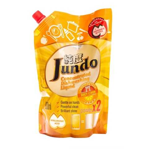 Гель Jundo Juicy Lemon эко для мытья посуды и детских принадлежностей 800 мл в Tescoma