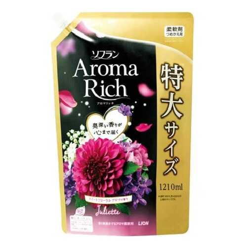 Кондиционер для белья Lion aroma rich Juliette ваниль-жасмин 1210 мл в Tescoma