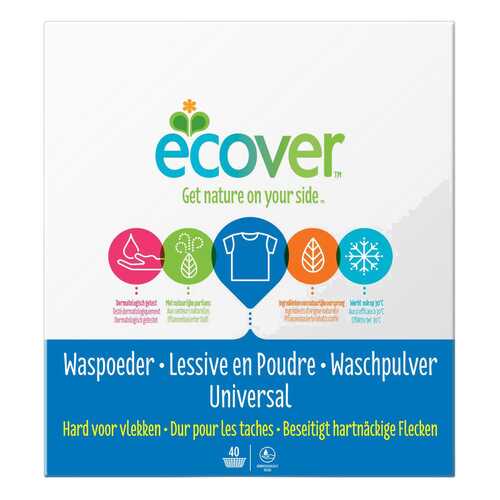 Стиральный порошок Ecover universal концентрированный инновационная формула 3 кг в Tescoma