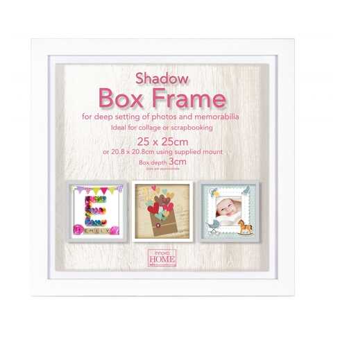 Фоторамка Innova ''Shadow Box White'' 25x25 см (окно 21x21 см) в Tescoma