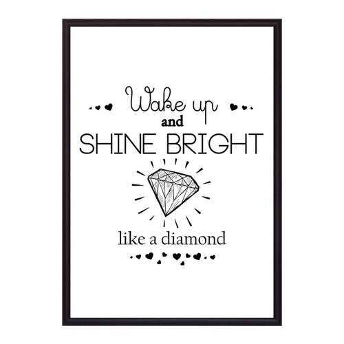 Постер в рамке Shine bright! 40х60 см в Tescoma