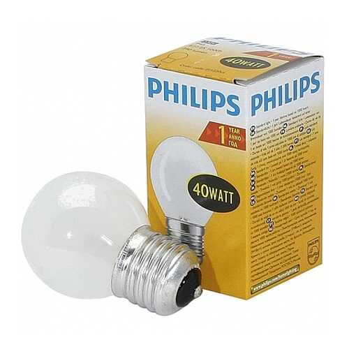 Лампа накаливания PHILIPS A55 40W E27 FR в Tescoma